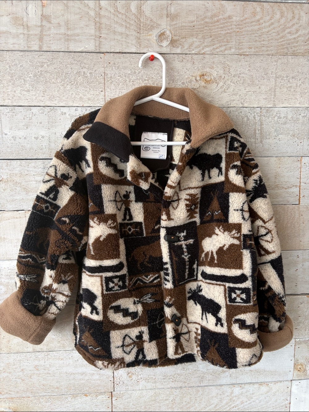 Joyce Seppala Designs Woodland Sherpa jacket
